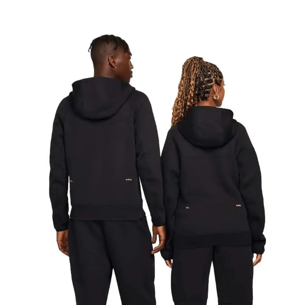 NOCTA X Nike Jaqueta Tech Fleece Full Zip Black University Gold