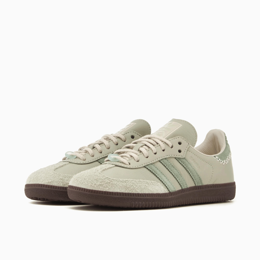 Maha X Adidas Samba OG Half Green