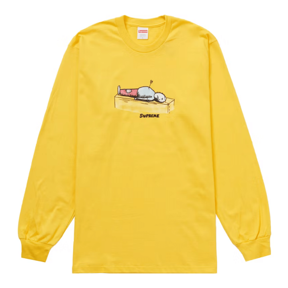 Camiseta Supreme Neil Blender Arrow L/S Yellow