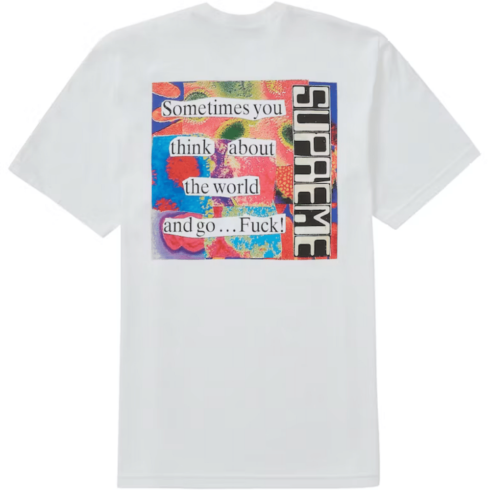 Camiseta Supreme Static White - Droper
