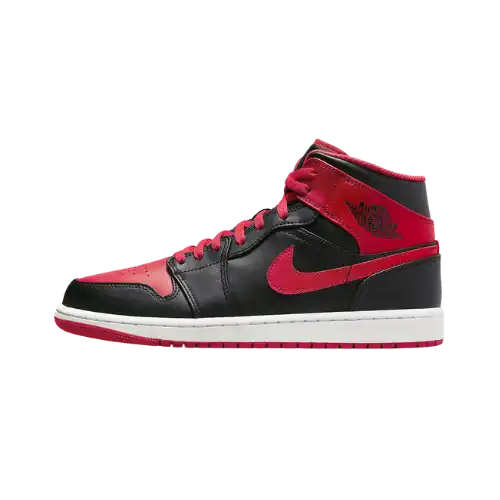 Air Jordan 1 Mid Alternate Bred - Droper