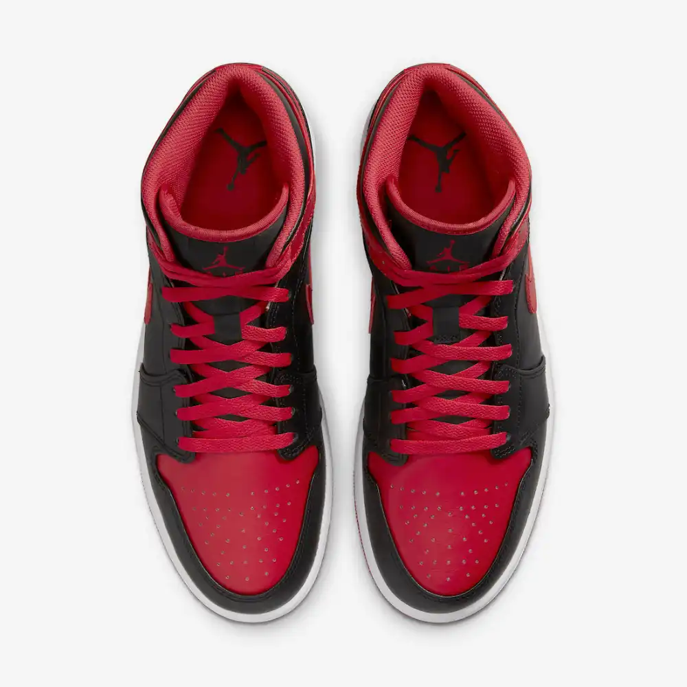 Air Jordan 1 Mid Alternate Bred - Droper