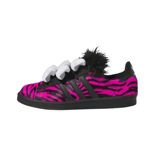 Jeremy Scott x adidas Campus 80s Bones Pink