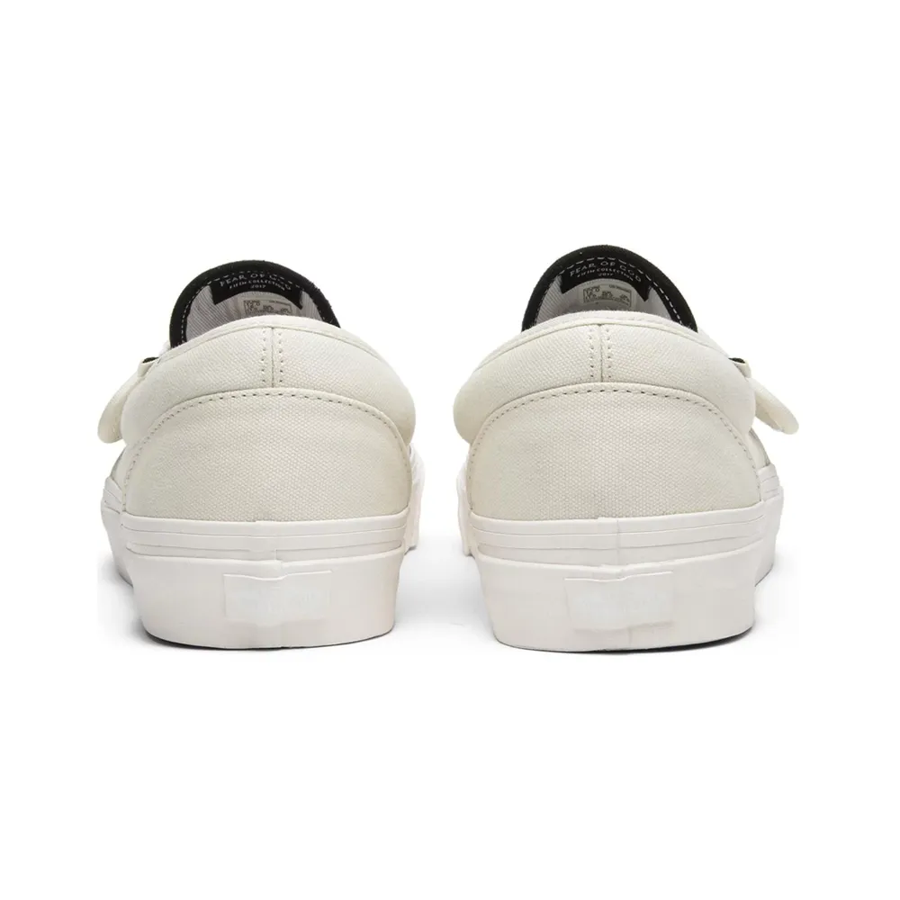 Fear of God x Vans Slip-On 47 V DX Black White - Droper