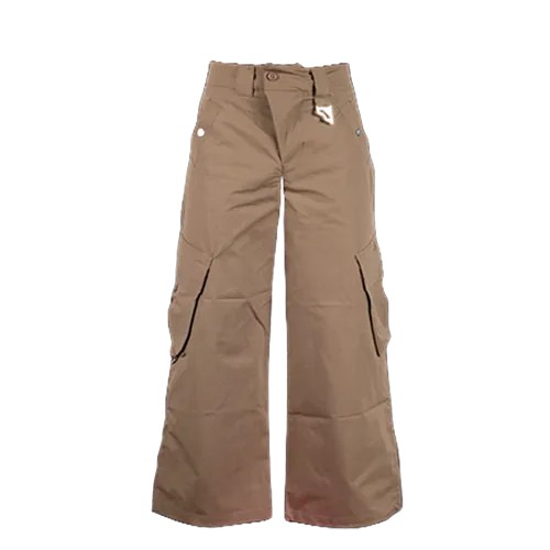 Calça Cargo Ampla (Forma pequena) Saqueador Desert Shui Caqui