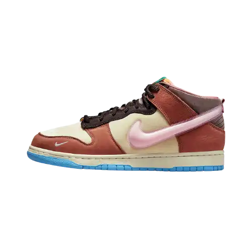 Social Status x Nike Dunk Mid Free Lunch Chocolate Milk