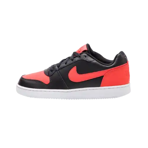Nike Ebernon Low Black Habanero Red
