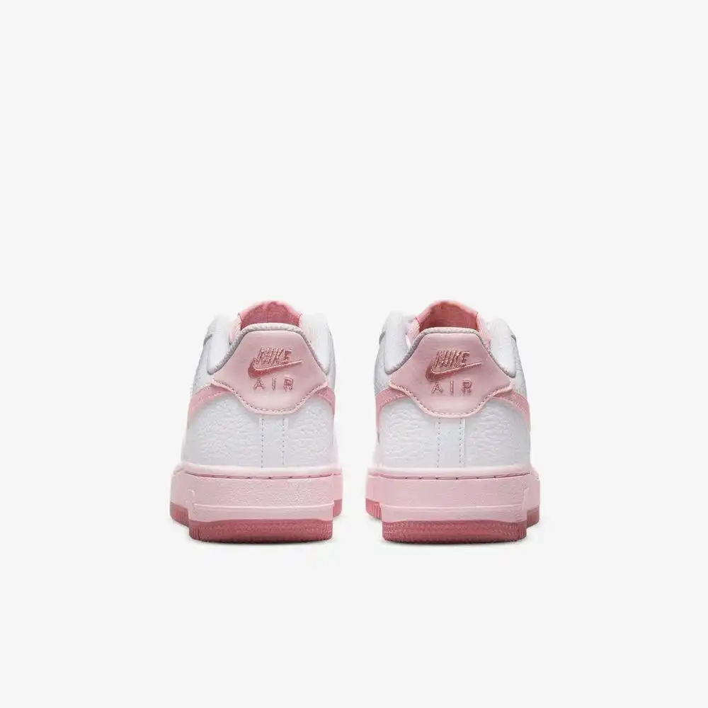 white and pink air force