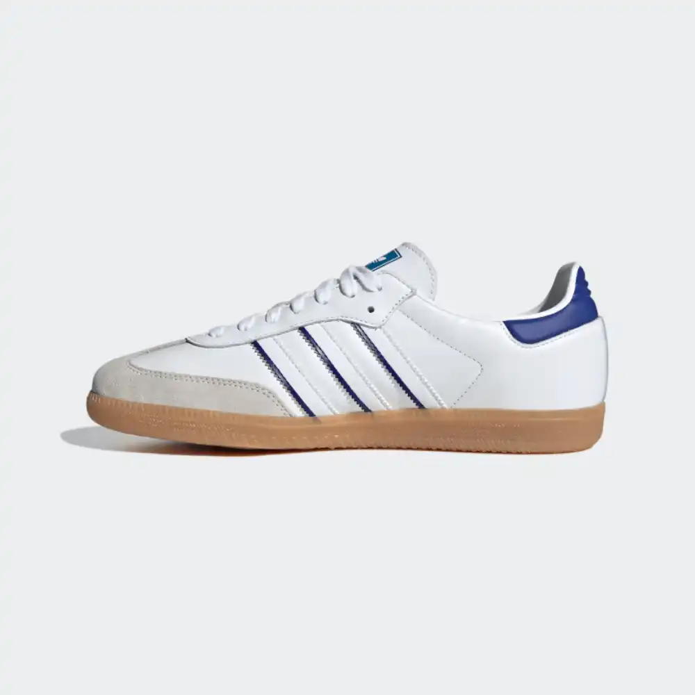 adidas Samba White Lucid Blue - Droper