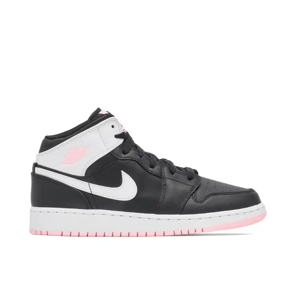 Air Jordan 1 Mid GS Arctic Pink Black foto 1