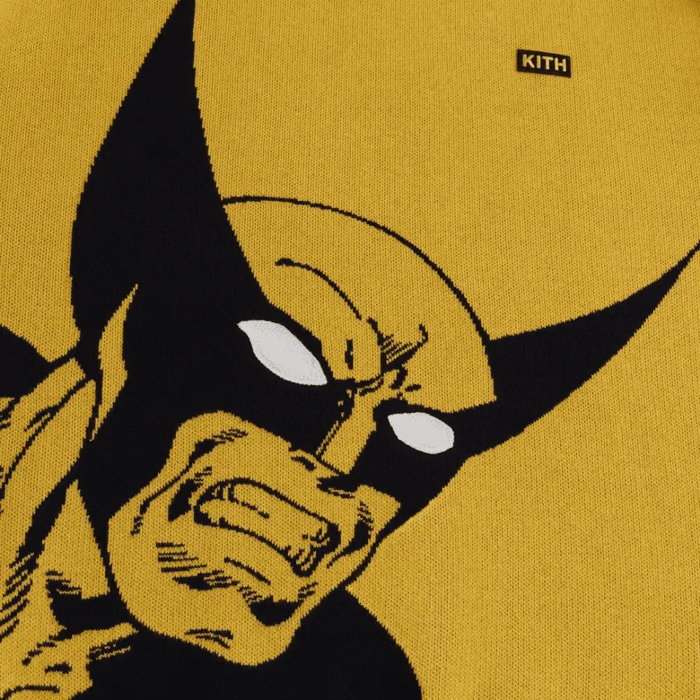 Kith x Marvel Crewneck X-Men Wolverine