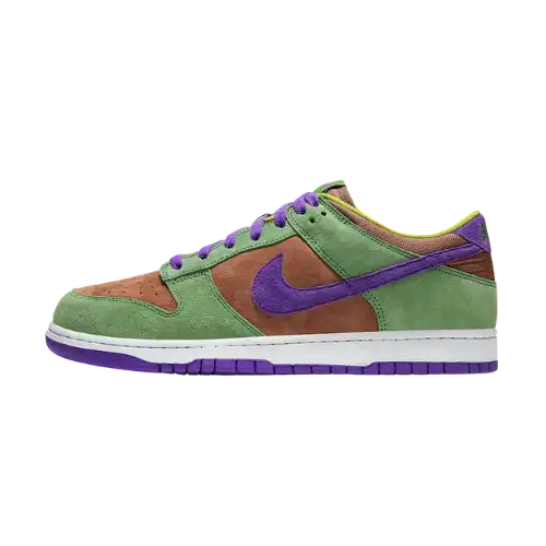 Nike Dunk Low Varsity Red and Silver - Droper