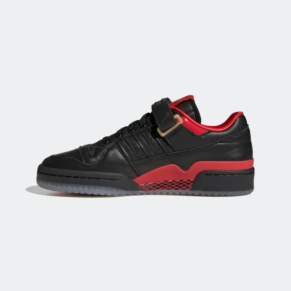 Circoloco x adidas Forum Low Black Vivid Red foto 3