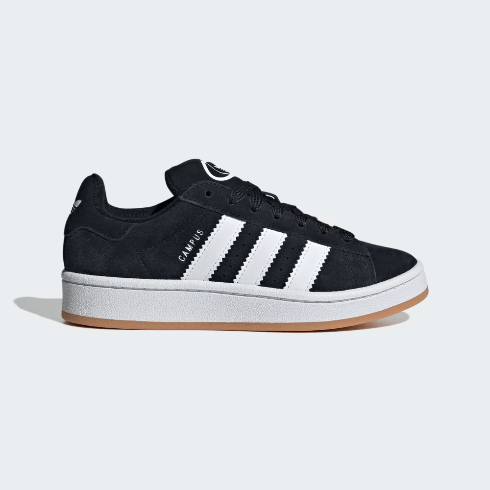 adidas Campus 00s Kids Black White Gum