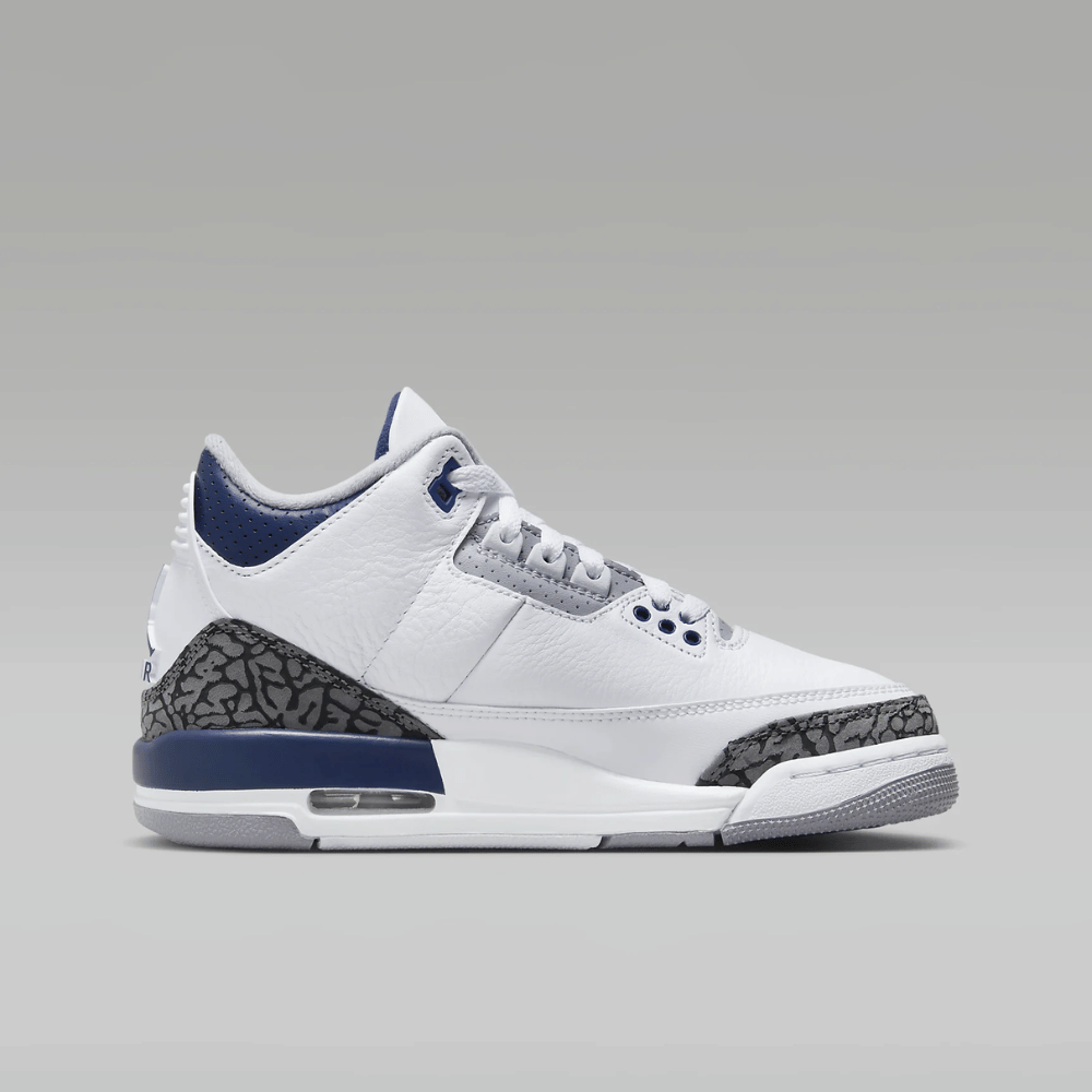 Air Jordan 3 GS Midnight Navy foto 3
