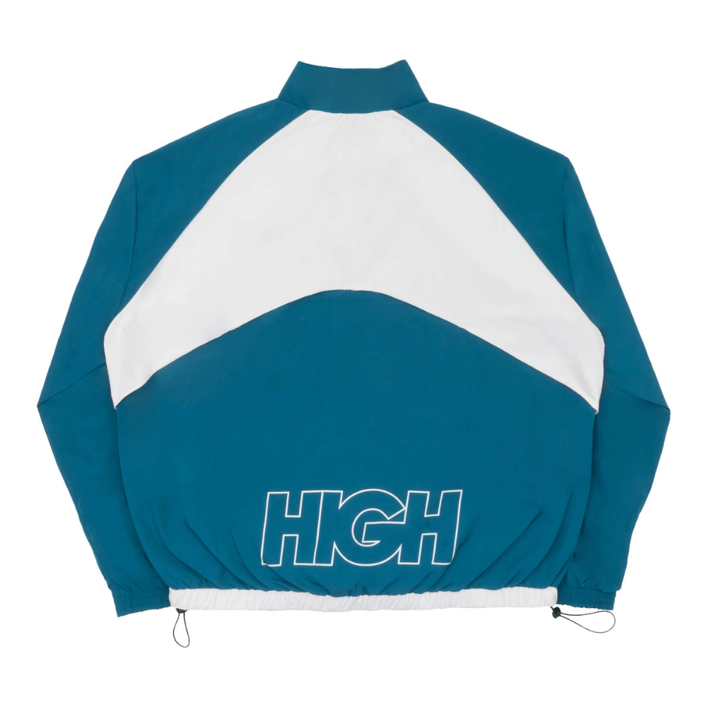 Jaqueta High Company Shell Aerodynamic Oil Blue - Droper