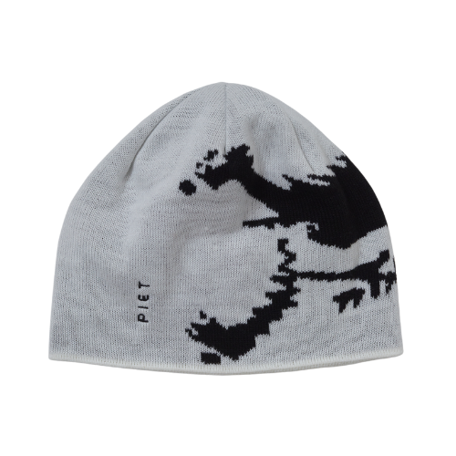 帽子 PIET OAKLEY SKULL BEANIE BONE WHITE Oakley x Piet Touca Skull Bone White - Droper