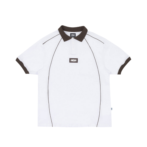 Camisa High Company Polo Attic White/Brown