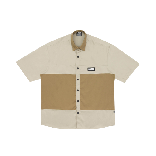 Camisa High Company Ripstop Button Beige