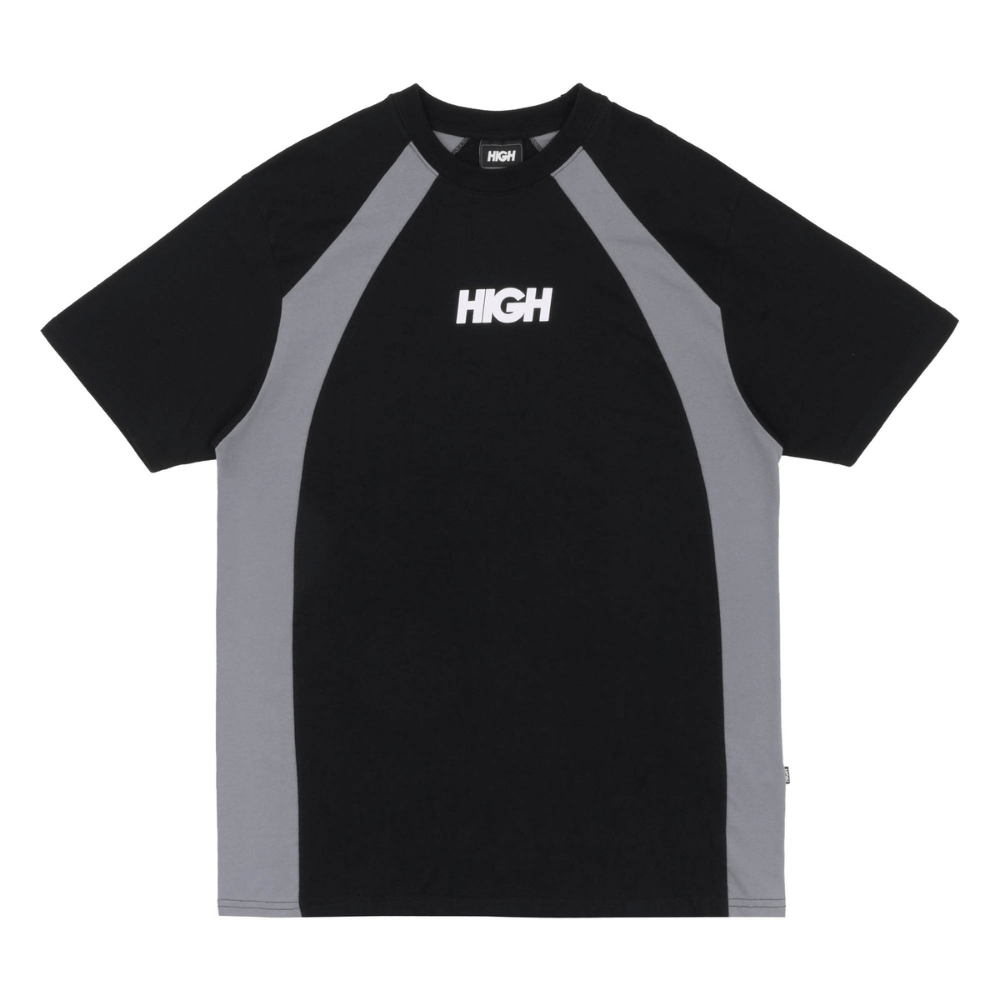 lit Compact Raglan Tops ブラック アイボリー Camiseta High Company Raglan Lit Black - Droper