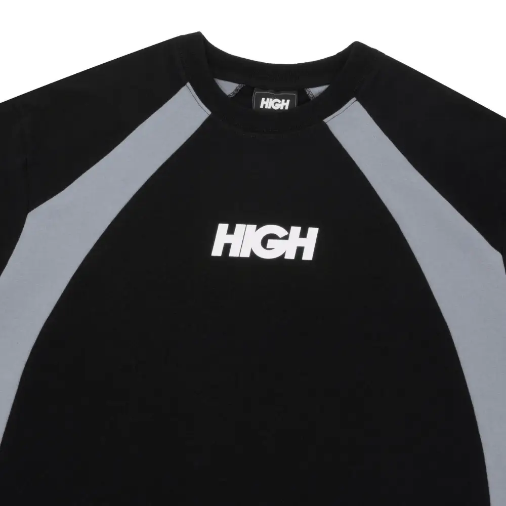 Camiseta High Company Raglan Lit Black - Droper