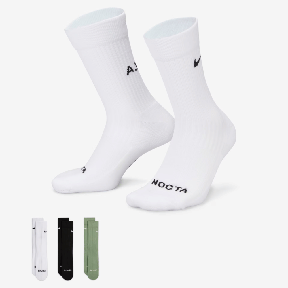 NOCTA x Nike Meia Crew (3 Pack)