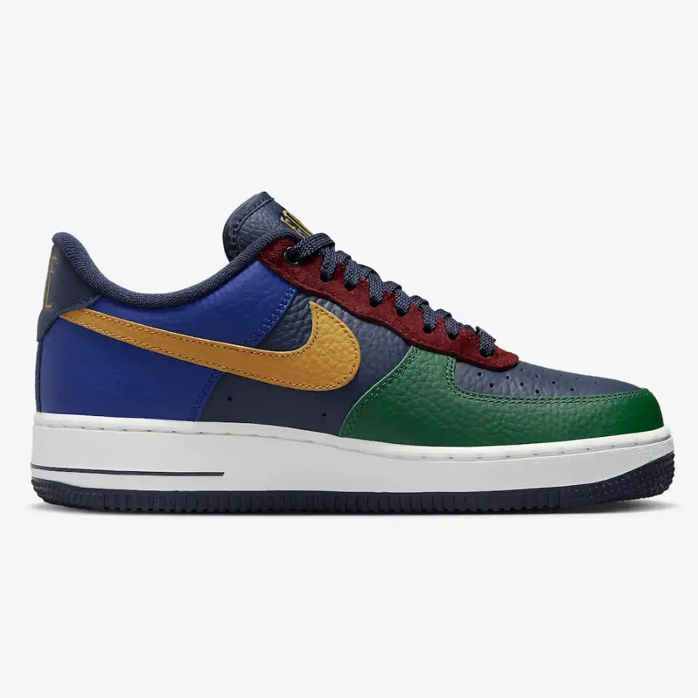 Nike Air Force 1 Low Obsidian and Gorge Green foto 3