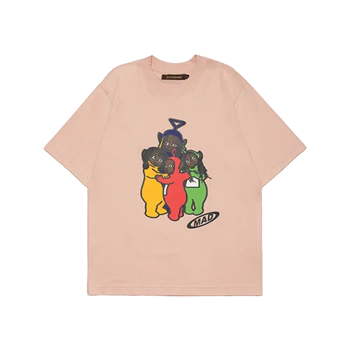Camiseta Mad Enlatados Keef Tubies Rosa