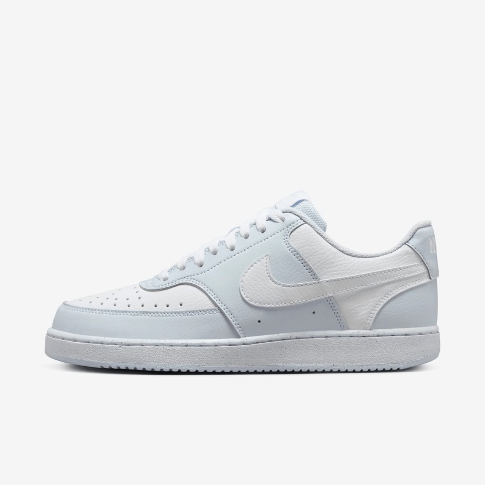 Nike Court Vision Low Next Nature Football Grey White foto 1