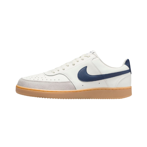 Nike Court Vision Low Sail Gum Light Brown Midnight Navy