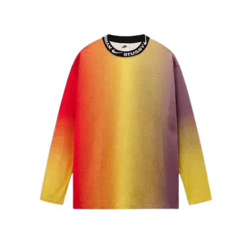 Stussy x Nike Camiseta Long Sleeve NRG Gradient