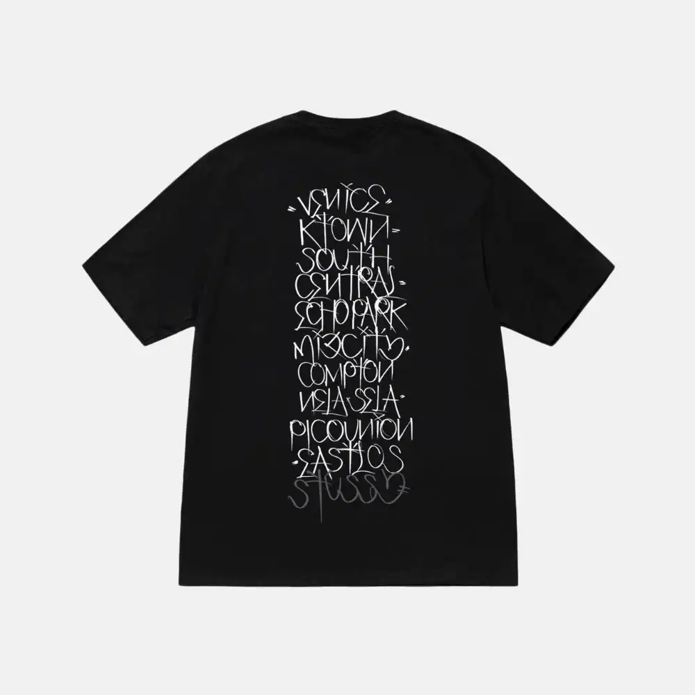 Born X Raised x Stüssy Camiseta Handstyles foto 1