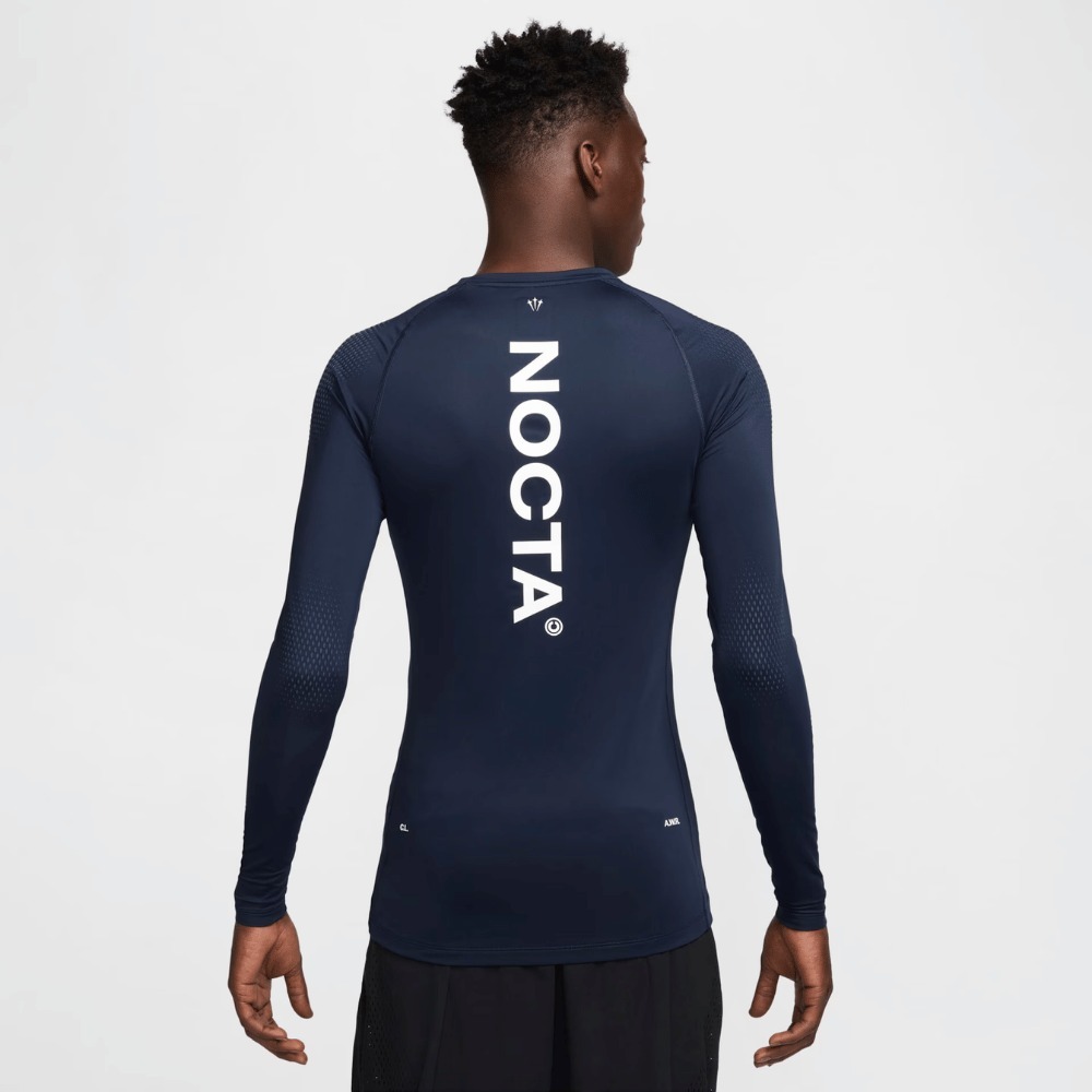 NOCTA x Nike Camiseta Long-Sleeve Base Layer Basketball Navy - Droper