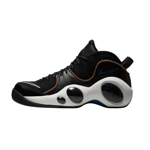 Nike Air Zoom Flight 95 Black and Valerian Blue - Droper
