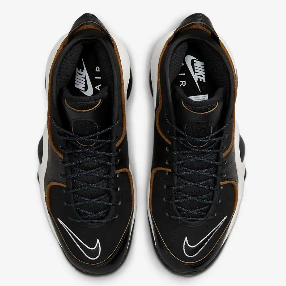 Nike Air Zoom Flight 95 Black and Valerian Blue - Droper