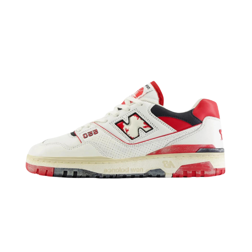 New Balance 550 Distressed Pack Red