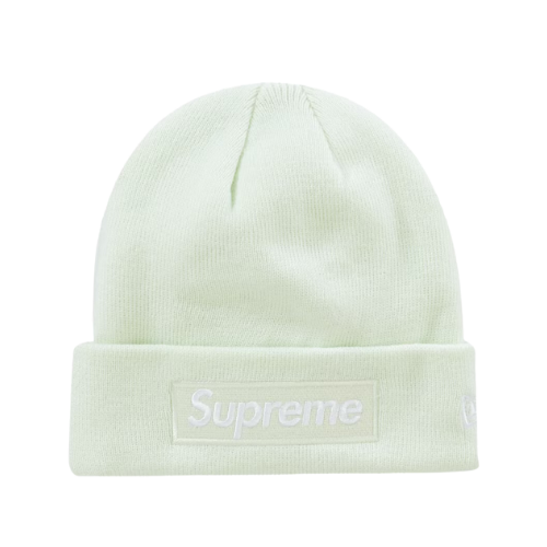 New Era x Supreme Touca Box Logo Light Green