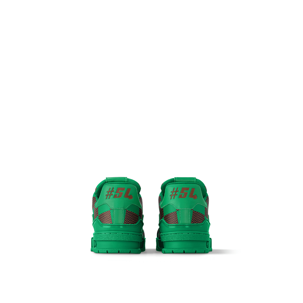 Louis Vuitton Trainer Low Green - Droper