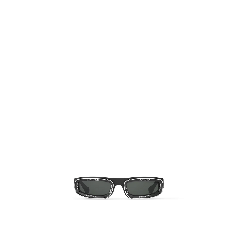 Óculos Louis Vuitton Supervision Squared Black - Droper