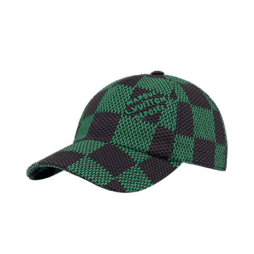 Boné Louis Vuitton Damier Pop Green