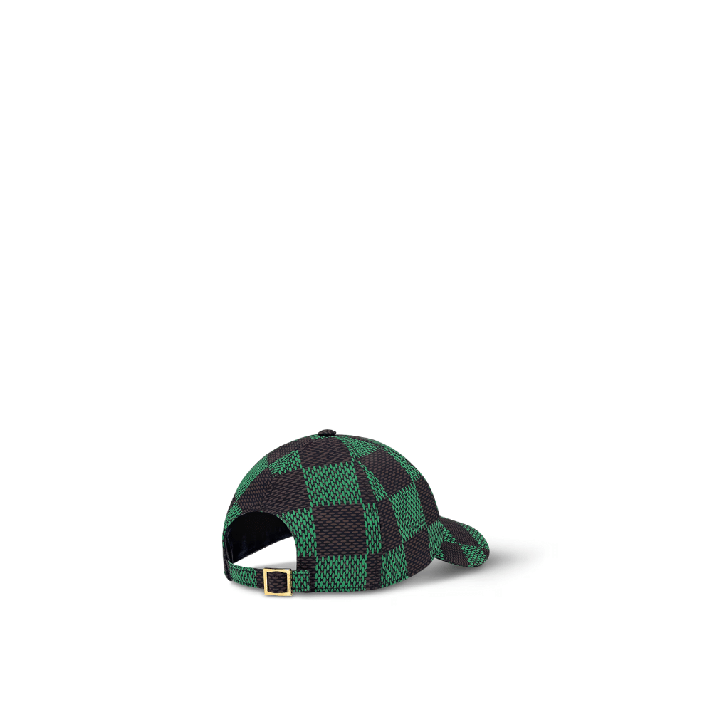 Boné Louis Vuitton Damier Pop Green foto 3