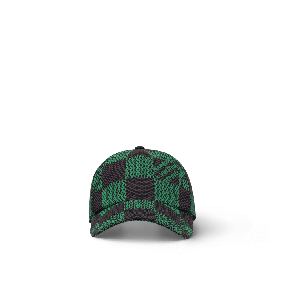 Boné Louis Vuitton Damier Pop Green foto 1