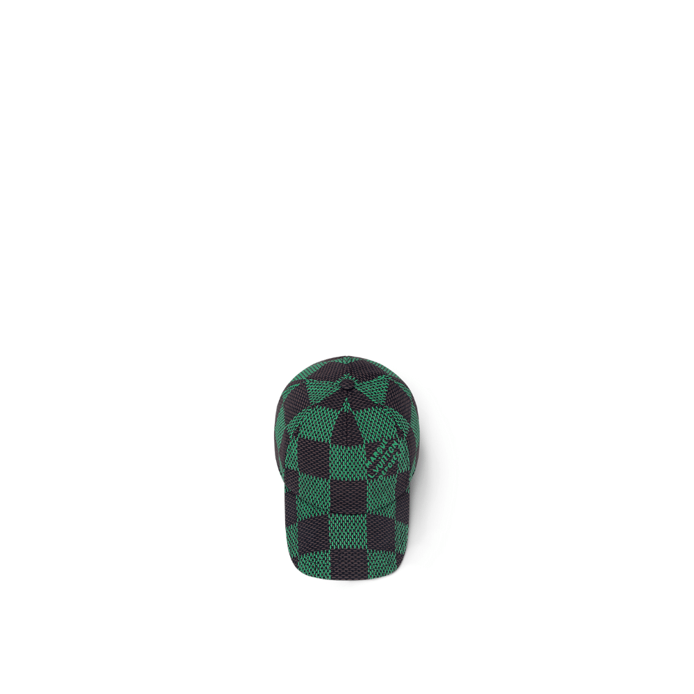 Boné Louis Vuitton Damier Pop Green foto 2