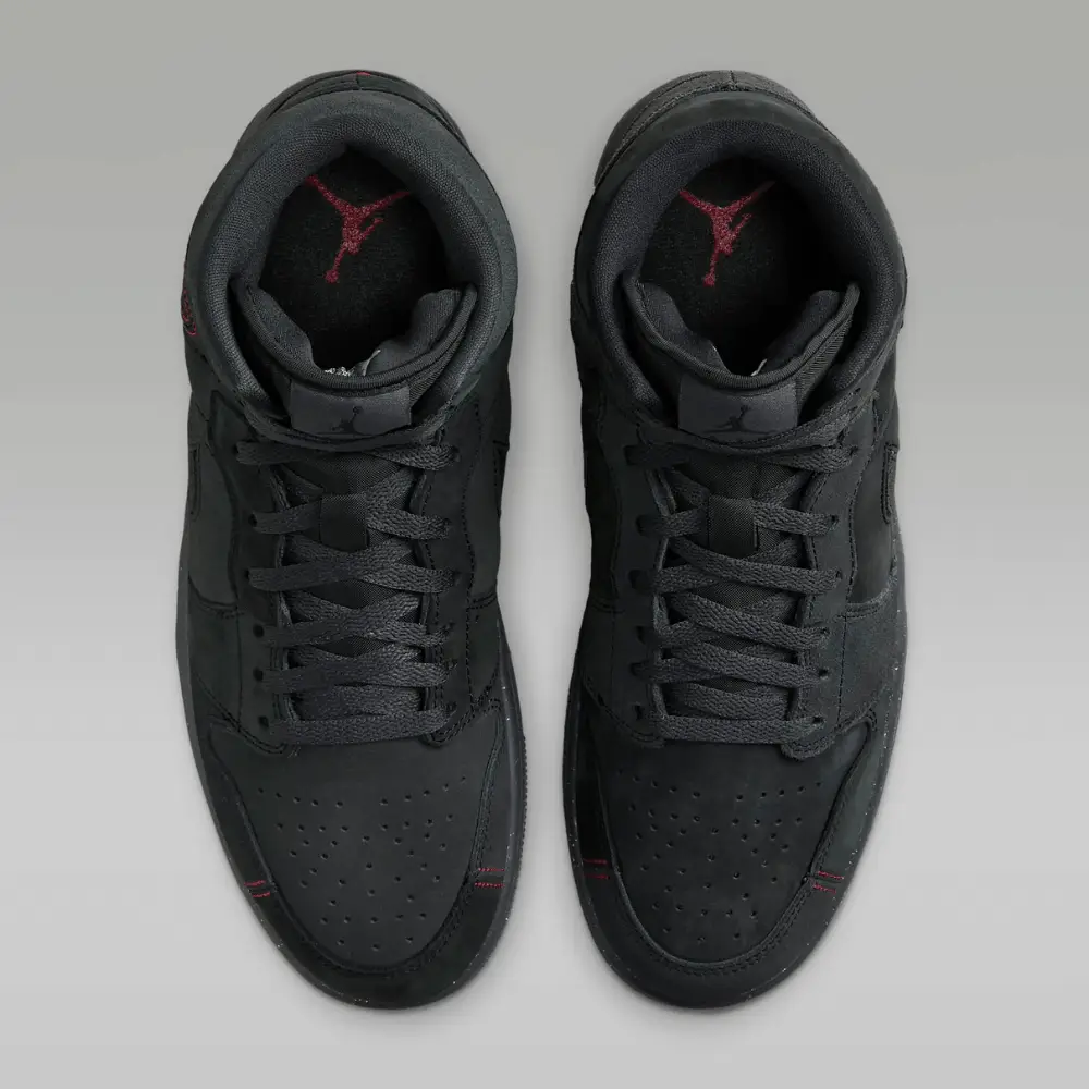 Air Jordan 1 Mid SE Craft Dark Smoke Red foto 2