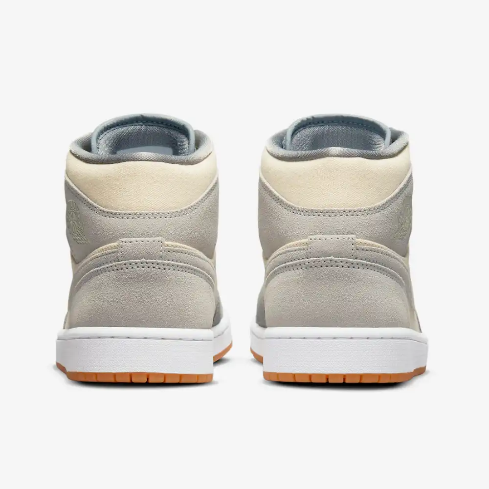Air Jordan 1 Mid Coconut Milk Particle Grey foto 3