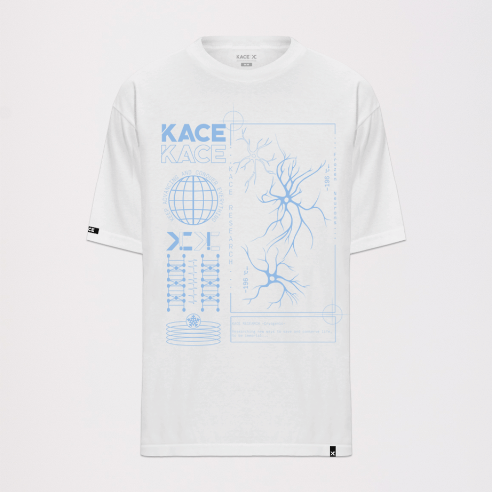 Imagem Camiseta Kace Wear Neurons Branca
