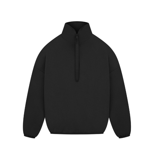 Fear Of God Athletics x adidas Moletom Fleece 1/2 Zíper Black