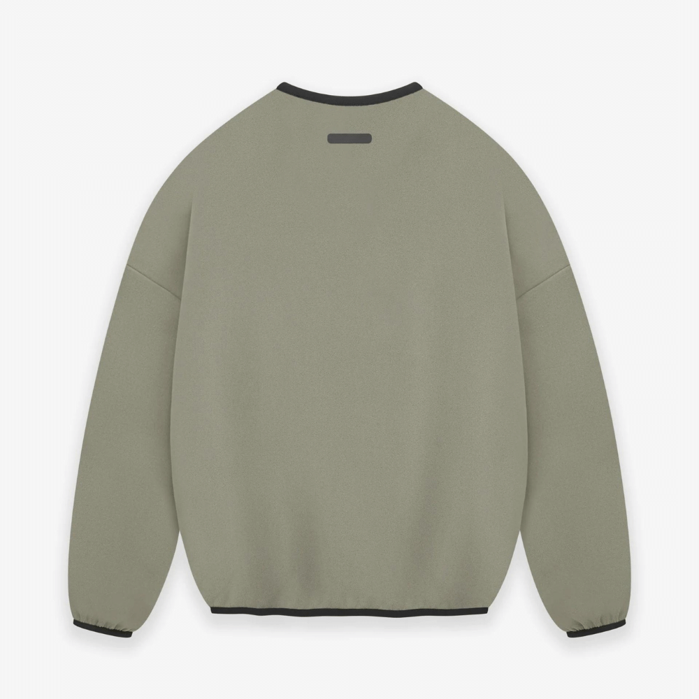Fear Of God Athletics x adidas Moletom Fleece Crewneck Clay - Droper