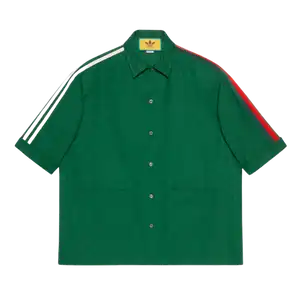 adidas x Gucci Camisa GG Trefoil Jacquard - Droper