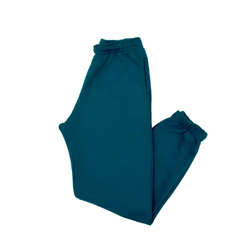 Calça Isa Lucena Moletom Oversized Petróleo